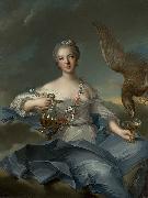 Jean Marc Nattier duquesa de orleans como hebe painting